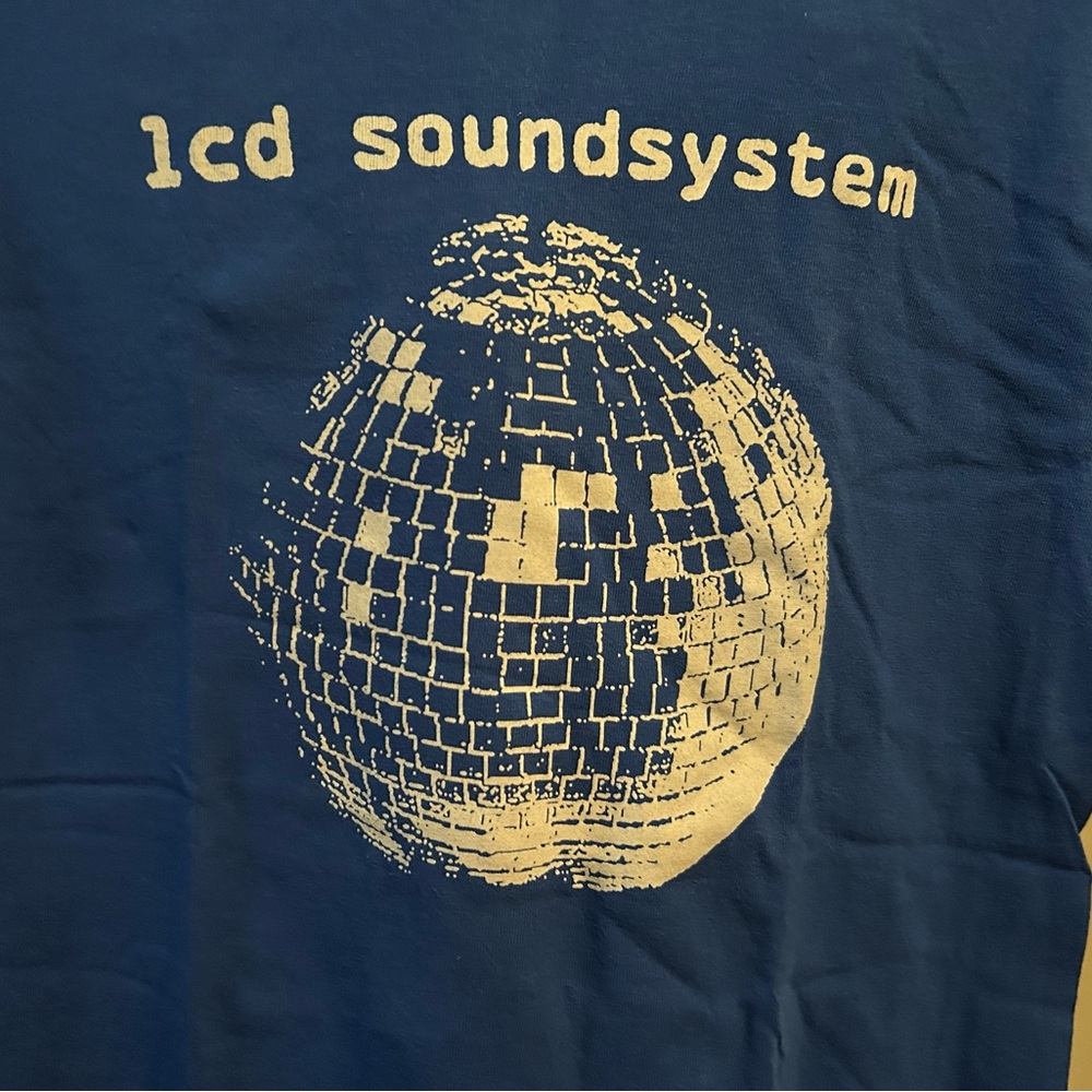 Royal Blue LCD Soundsystem Graphic Tee
